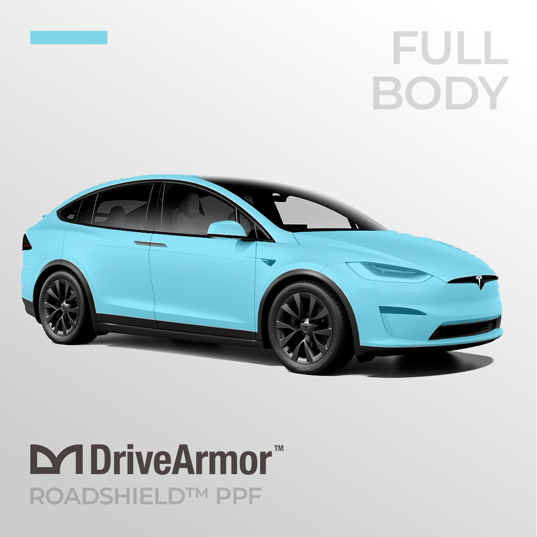 Full Body: Tesla Model X RoadShield™ DIY Paint Protection Film Wrap